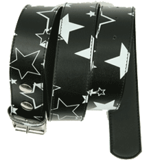 STARS BLACK WHITE