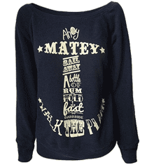 AHOY MATEY BLUE