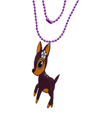 FLOWER FAWN PURPLE