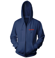 LOGO RED/NAVY ZIP
